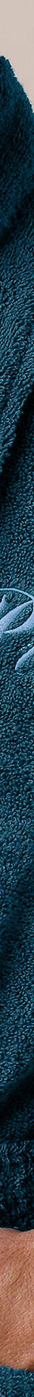 Peignoir mixte adulte éponge bouclette col châle personnalisable (bleu paon) Peignoir mixte adulte éponge bouclette col châle personnalisable (bleu paon)
